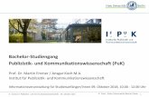 Bachelor-Studiengang Publizistik- und ... 2. œbersicht. Universit¤t + Institut -Allgemeine Informationen