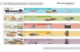 TRENDS 2018 - esmeyer-shop.de · Küchenhelferset, 22-teilig aus Edelstahl mit Griffen aus TPR-Kunststoff. Oberteile teilweise Nylon. Enthält je 1 Reibe, Pizza-Schneider, Eisportionierer,