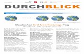 Juni 2019 Ausgabe 6 Durchblick - goettinger-werkstaetten.de · Earth Overshoot Day (sprich: örs ouwerschut däi). Das ist Englisch und heißt: Erd-Überlastungs-Tag. In Deutschland