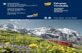 Tickets und Rail Info Fahrplan Höheweg 35 · CH-3800 ... · Ihr Sitzplatz in der Jungfraubahn Your seat in the Jungfrau Railways DE SSie können für die Reise von Kleine Scheidegg