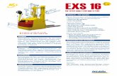 EXS 16 - spattenhuber.de · EXS 16 for ATEX Zone 1 (2G) and 21 (2D) Compact and easy to handle • Dimensions and appearance same as standard unit • Ideal handling • High degree