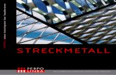 Streckmetall - PERFO LINEA · Wir sind in der lage auch aus diesen materi-alen Streckmetall und perforiertes material zu produzieren. materIaleN Unterdecken im Halleräumen Sichtschutzjalousien