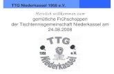 gemütliche Frühschoppen der Tischtennisgemeinschaft ... · TTG Niederkassel 1958 e.V. Herzlich willkommen zum gemütliche Frühschoppen der Tischtennisgemeinschaft Niederkassel