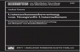 Unternehmensbewertung von Nonprofit-Unternehmendownload.e-bookshelf.de/download/0003/7223/90/L-G-0003722390... · möchte ich für die konstruktive Zusammenarbeit und das gute Arbeitsklima