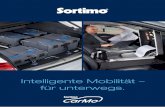 Intelligente Mobilität – für unterwegs. · schnell und einfach bestellen. Die Sortimo CarMo – Thema mit Variationen CarMo mit zwei L-BOXXen und zwei Automatikgurten. 10 CarMo