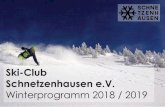 Ski-Club Schnetzenhausen e.V. · Haus Kühboden Unser Vereinshaus Kühboden befindet sich in In nerlaterns und ist das ganze Jahr geöffnet. Es empfiehlt sich besonders für Ski-