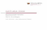 Maßgebliche Bestandteile eines Bewirtschaftungsplans fileBewirtschaftungsplan (BWP-2012-07-S) - Teil A: Grundlagen 1/34 1 Einführung Natura 2000 Natura 2000 ist die Bezeichnung für