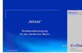 „WiMAX“ - clearingstelle-bw.de · WiMAX-Pilotvorhaben im Raum Ulm › Versorgung von ausgewählten Kommunen im Raum Ulm mit breitbandigen Internetanschlüssen › Anschaltung
