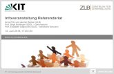 Infoveranstaltung Referendariat - hoc.kit.edu · KIT –Die Forschungsuniversität in der Helmholtz-Gemeinschaft Zentrum für Lehrerbildung (ZLB) Infoveranstaltung Referendariat Anne
