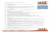 DGUF-Newsletter 25. 11. 2013 · 2 chäologische Ausbildung an den Universitäten versus archäologische Praxis" 6.2. Irina Bokova als UNESCO-Generaldirektorin wiedergewählt