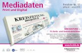 Mediadaten Preisliste Nr. 57 - die-zeitungen.de · 3 Zeitungswerbung ist die wichtigste Informationsquelle Anzeigen und Prospektbeilagen in der Zeitung werden von den meisten Bundesbürgern
