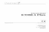 Ethernet-Modul ETHM-1 Plus - satel.pl · 4 ETHM-1 Plus SATEL 4 Adresseinstellung Um die Adresse einzustellen, setzen Sie die Steckbrücke auf die Pins ADDRESS. Die Tabelle 1 zeigt,