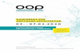 OOP 2020 Marketing und Medienleistungen · An 5 Konferen ztagen mit 3-tägiger Fachau ss tellung tr effen sich An - wender und Anbieter, um geme insam L ösungen zu entwickeln, die