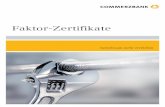 Faktor-Zertifikate - Online Broker · Inhalt Hebeln Sie die Märkte! 05 Faktor-Zertifikate auf Aktien 09 Faktor-Zertifikate auf Future-Kontrakte 13 Hebelwirkung und Anpassungsschwelle