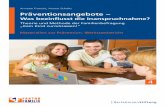 Annette Franzke, Annett Schultz Präventionsangebote · a parallel running research project led by the Bertelsmann Stiftung and selected partners from academia. The focus of the research