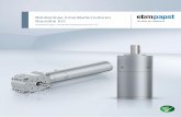 Bürstenlose Innenläufermotoren Baureihe ECI · 2017-05 4 Über ebm-papst. ebm-papst ist Technologieführer für Luft- und Antriebstechnik und in vielen Branchen gefragter Engineering-Partner.