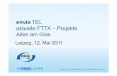 envia TEL GmbH | Friedrich-Ebert-Straße 26 | 04416 ...¤ge/Vortrag_1... · 2 Alles am Glas envia TEL Intention Reifegrad vom Reden zum Machen Glasfaser als Wettbewerbsfaktor Etablierung