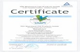 459 12_2_eng.pdf · TÜv Rheinland LGA Products GmbH LFGB I Consumer Products Emission Testing Certified according to DIN EN ISO 9001 Annex to the Certificate "I-GA tested for contaminants"