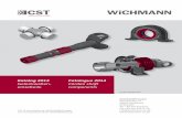 Catalogue 2014 Gelenkwellen- Cardan shaft componentswichmann-os.de/fileadmin/redaktion/german/Downloads/GWET/WiCHMANN... · Produktbeschreibung Product Description Seite/Page Kreuzgelenk