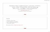 Gelernte Lektionen eines CTOs: von der Doodle-Gründung bis ... · answer was cap-table management and the solution Ledgy. And in 2018, we are interested in your answer. This is not