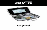 Joy Pi - produktinfo.conrad.com · Auf der Joy-Pi-Platine befinden sich zwei Schaltereinheiten mit je 8 Schaltern. Die Schalter ermöglichen es, Die Schalter ermöglichen es, zwischen