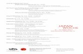 WOCHE - hannover.de · Land der aufgehenden Sonne Konzert mit Fotoshow – Japanreise zur Kirschblütenzeit Christoph Slaby, Moto Harada (Klavier) und Monika Walerowicz (Gesang)