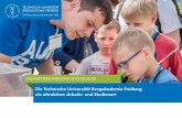 Die Technische Universität Bergakademie Freiberg ein ... · 3 Familienfreundlichkeit wird an der TU Bergakademie Freiberg großgeschrieben. Bereits 2009 ist im einstim-mig vom Senat