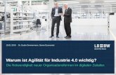 Warum ist Agilität für Industrie 4.0 wichtig? - lbbw.de · Industrie 4.0 implizieren die Notwendigkeit einer Managementrevolution, weil der global vernetzte Kunde aufgrund der Vielfalt