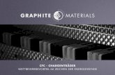 CFC - CHARGENTRÄGER - graphite-materials.com · CFC Stahl CFC Energie bei gleicher Festigkeit für 1 dm³ 16000 2800 Spez. Wärmekapazität 0,7 1,8 0 0,2 0,4 0,6 0,8 1 1,2 1,4 1,6