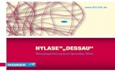 HYLASE „DESSAU“ · 4 5 Das Produkt HYLASE®„DESSAU“ Das Enzym Hyaluronidase wird aufgrund seines positiven Einflusses auf die Diffusion von Arzneimitteln im menschlichen Gewebe