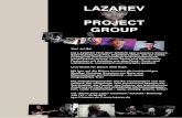 LAZAREV PROJECT GROUPlazarev.de/wp-content/uploads/2019/07/lazarev_project_group_bandinfo...LAZAREV PROJECT GROUP „Ihr habt meine Erwartungen noch übertroffen mit eurem spannenden,