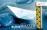 Gültig ab Juli 2017 KLEIN WASSER - contargo.net · Foto: Rheinebene / Kaub Die Tragfähigkeit eines Binnenschiffs richtet sich zum einen nach der Bauart, zum anderen nach dem jeweiligen