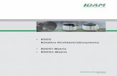 RDDS Rotative Direktantriebssysteme RDDS1-Matrix RDDS2-Matrix · 2 INA - Drives & Mechatronics GmbH & Co. oHG, ein Unternehmen der Schaeffler Gruppe, ist Spezialist für lineare und