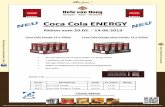 oca ola ENERGY - hefe-van-haag.de · PDF fileCoca-Cola Classic 24mg1 Coca-Cola Energy 80mg Wettbewerber RB 80mg2 OHNE ZUCKER ENERGY ENERGY 12 x 250ml ENERGY 12 x 250m1 OHNE ZUCKER