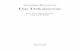 dekameron 02.qxp 30.03.2006 16:12 Seite 3 Giovanni ... · Titel der italienischen Originalausgabe: Il Decamerone, entstanden zwischen 1349 und 1353, erstmals erschienen in Venedig