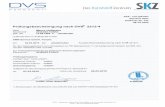  · ovs PERSZERT@ Das Kunststoff-Zentrum Zertifiziert nach DIN EN ISO 9001 SKZ - ToP gGmbH Standort Halle Köthener Str. 33a 06118 Halle Prüfungsbescheinigung nach DVS@ 22124