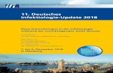 11. Deutsches Infektiologie-Update 2018 - ifi-medizin.de. Deutsches Infektiologie... · rund um die Themengebiete GCP und AMG berichten wird. Sie werden in Ergänzung ein umfangreiches