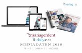 MEDIADATEN 2018 - it-daily.net · , mit dem Supplement , und die Onlineplattform informieren seit über 25 Jahren über strategisches Informations-management und haben sich auf reine