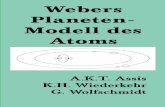 Webers Planeten- Modell des Atoms - hhaertel/PUB/Webers-Planeten-Modell-des-Atoms.pdf · PDF file7 Webers Vermutungen ¨uber die elektrische Leitf ¨ahigkeit und W¨armeleitf ¨ahigkeit