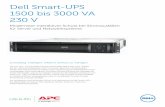 Dell Smart-UPS 1500 bis 3000 VA 230 V - dellups.com · Dell Smart-UPS 1500 bis 3000 VA 230 V Modernster interaktiver Schutz bei Stromausfällen für Server und Netzwerksysteme Zuverlässig.