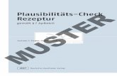 Plausibilitäts-Check Rezeptur MUSTERmedia.dav-medien.de/form_sample/9783769258523_m.pdf · Andreas S. Ziegler: Plausibilitäts-Check Rezeptur — 2012/4/17 — 15:17 — page 5 —