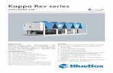 Kappa Rev series - swegon.com · Kappa Rev series 290÷1980 kW Allgemeines Kältemaschinen und Wärmepumpen mit hohem energetischen Wirkungsgrad, mit Schraubenverdichtern (auch invertergesteuert)
