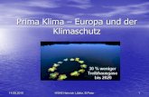 Prima Klima – Europa und der klimaschutz - iserlohn.de · 14.06.2010 HVHS Heinrich Lübke, B.Peter 1 Prima Klima –Europa und der Klimaschutz