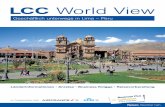 LCC World View - cms.buehler.decms.buehler.de/cms/upload/bilder/business/The World_Peru.pdf · Brisas del Titicaca, Jr Héroes de Tarapaca 168, Lima, Telefon 715-6960, Ihr LCC Partner