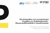 Die Integration von erneuerbaren Energien im ... · 3 Generell einzigartig. GP JOULE ist der universelle, innovative, authentische und erfolgreiche Partner für alle Bereiche erneuerbarer