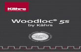 Woodloc 5s - Holz Ahmerkamp · Woodloc® 5s by Kährs I Seite 3 Woodloc® 5s by Kährs Woodloc®5s - Fünf Sterne Das ist die Weiterentwicklung und Verbesserung der 5G-Stirnseitenverbindung.