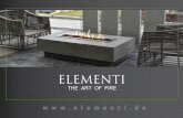 ELEMENTI fileMit den Gas-Feuerstellen von ELEMENTI und MODENO schaffen Sie in Ihrem Garten, auf Ihrer Terrasse oder Ihrem Balkon ein behagliches Ambiente zum Wohlfühlen.