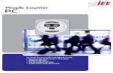 People Counter - IEE · Einfache Installation und Integration Das Designgehäuse ermöglicht eine einfache und ästhetische Integration des People Counters in die bestehende