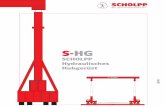 Scholpp - Technisches Handbuch - S-HG 320.0 4 S-HG 360.0 4 S-HG 500.0 4 S-HG 600.0 4 S-HG 620.0 4 S-HG
