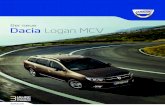 Der neue Dacia Logan MCV - ambestenbuechner.de · Ein Dacia ist ehrlich, weil er nur ein Auto sein will – nicht mehr und nicht weniger. Robust für sorgenfreie Mobilität, mit einer